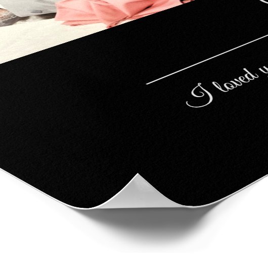 Nu en Toen Foto's Zilveren Tekst Jubileum Foto  Poster (Hoek)