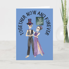 Nu En Voor Altijd 5" x 7" Vouwbare Wenskaart Kaart