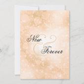 Nu en voor altijd de Uitnodiging van de Weddenscha (Voorkant)