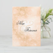 Nu en voor altijd de Uitnodiging van de Weddenscha (Staand voorkant)