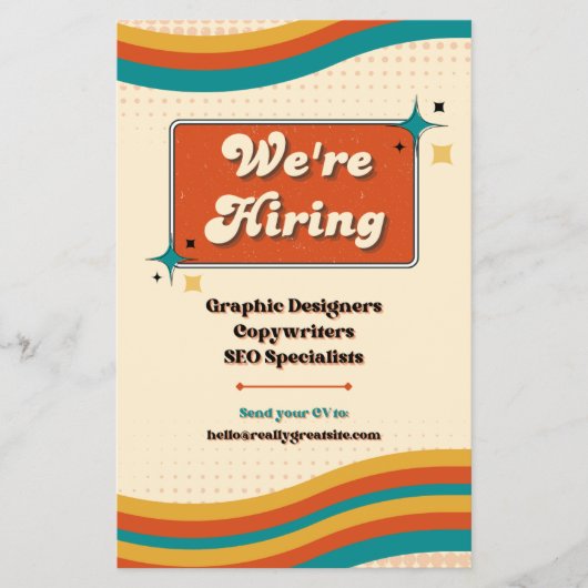 Nu flyer inhuren (Voorkant)