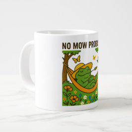 Nu geen problemen meer grote koffiekop