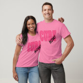 Nu genezen! Borstkankerbewustzijn T-shirt (Unisex)