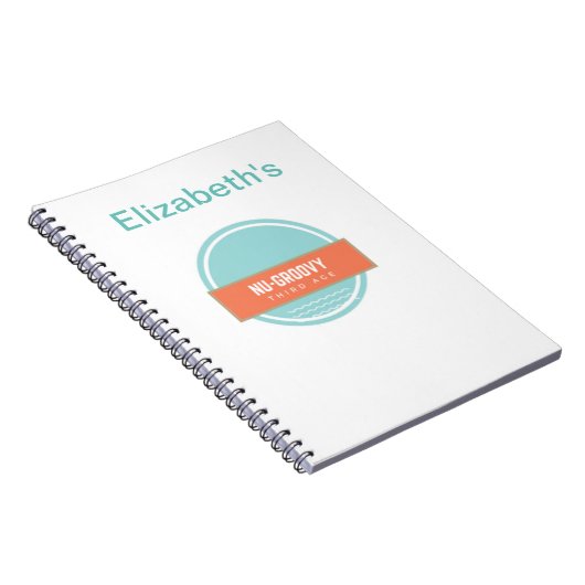 Nu-groovy derde leeftijd notitieboek (Rechterzijde)