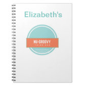 Nu-groovy derde leeftijd notitieboek (Voorkant)