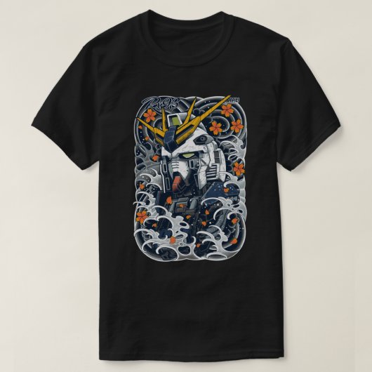Nu Gundam Geweldige Essential T-Shirt (2) (Design voorkant)