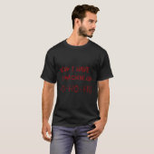 Nu heb ik een machine Pistool. T-shirt (Voorkant volledig)