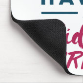 Nu heb ik nog geen verloskundige Crisis Funny Midw Muismat (Hoek)