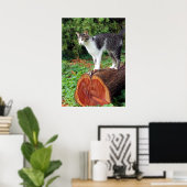 Nu heb je mijn aandacht - Kat Poster (Thuiskantoor)