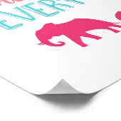 Nu hebben we alles olifant poster print (Hoek)