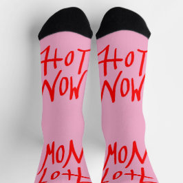 NU HEET ROZE SOKKEN