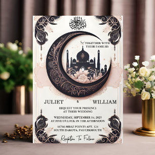 Nu Henna Islam Nikah Arabisch Walima moslim bruilo Kaart