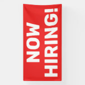 Nu het Huren van Banner (Verticaal)