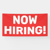 Nu het Huren van Banner (Horizontaal)