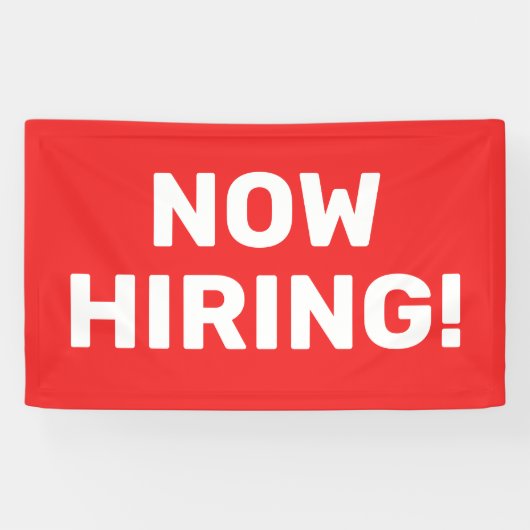 Nu het Huren van Banner (Horizontaal)