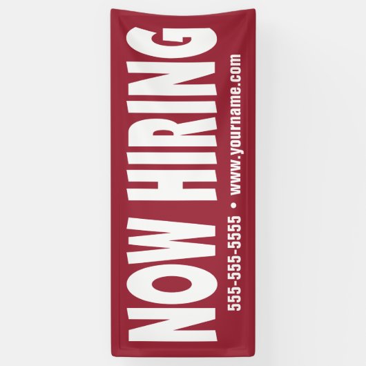 Nu het Huren van Banner (Verticaal)