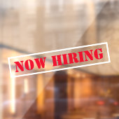 Nu het huren van Eenvoudige Gelanteerde Profession Raamsticker (Vel 2)