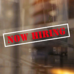 Nu het huren van Eenvoudige Gelanteerde Profession Raamsticker