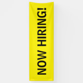 Nu het huren van eenvoudige gele zwarte banner tek (Verticaal)