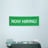 Nu het huren van eenvoudige groene witte banner te (Beurs)