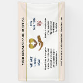 Nu het Huren van Hulp Gezochte Werknemer personali Spandoek (Verticaal)