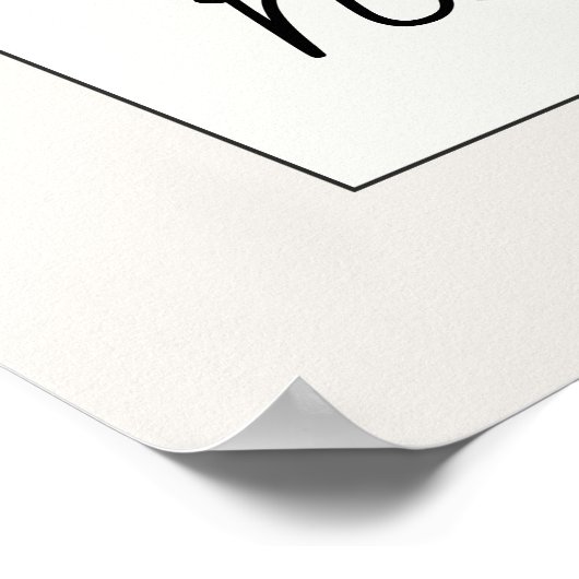 Nu het Teken van het Huren van het Venster, Minima Poster (Hoek)