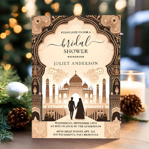 Nu Hindi Henna Mehndi Indiase stijl Vrijgezellenfe Kaart