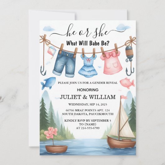 Nu Hook Bait Fun Wood Fish Gevist Geslacht onthull Kaart (Voorkant)