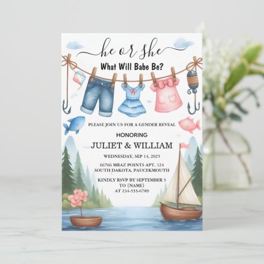 Nu Hook Bait Fun Wood Fish Gevist Geslacht onthull Kaart (Staand voorkant)