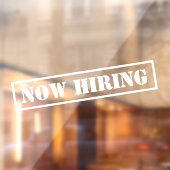 Nu huren Eenvoudige Scheve Zakelijke Stijl Raamsticker (Vel 2)