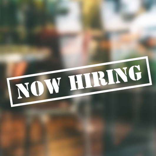 Nu huren Eenvoudige Scheve Zakelijke Stijl Raamsticker