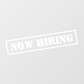 Nu huren Eenvoudige Schuine Professionele Zakelijk Raamsticker (Vel)