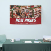 NU HUREN Seizoensgebonden Vakantie Retail posities Spandoek (Beurs)