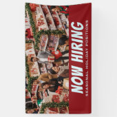 NU HUREN Seizoensgebonden Vakantie Retail posities Spandoek (Verticaal)