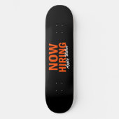 Nu Huren Solliciteer Binnen Persoonlijk Skateboard (Voorkant)