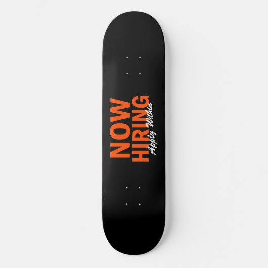 Nu Huren Solliciteer Binnen Persoonlijk Skateboard (Voorkant)