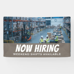 NU HUREN Weekend Shifts Beschikbaar Banner Custom