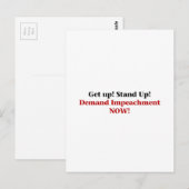 Nu impeachment eisen briefkaart (Voorkant / Achterkant)