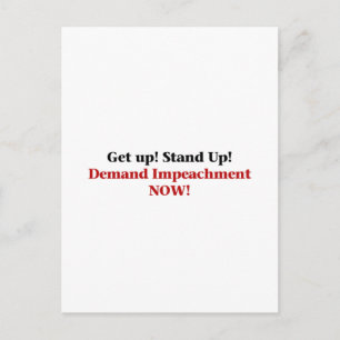 Nu impeachment eisen briefkaart