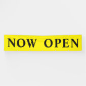 Nu in de uitverkoop Open 12 meter Spandoek (Horizontaal)