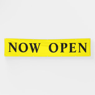 Nu in de uitverkoop Open 12 meter Spandoek