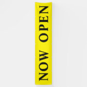 Nu in de uitverkoop Open 12 meter Spandoek (Verticaal)