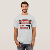 nu in het brandgebied t-shirt (Voorkant volledig)