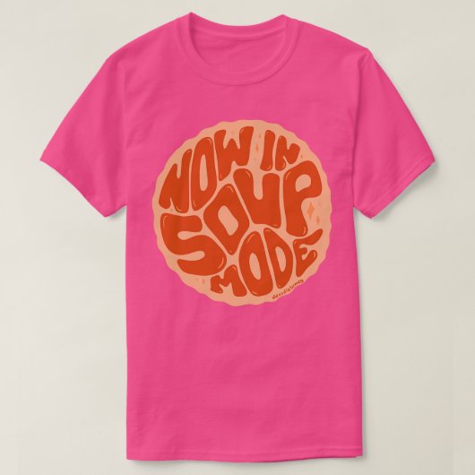 Nu in soepmodus t-shirt (Design voorkant)