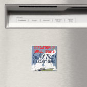 Nu inschrijven! Amerikaanse kustwacht Magneet (Insitu (Vaatwasser))