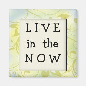 NU Inspirerend Motivatie Quote Magnet (Voorkant)