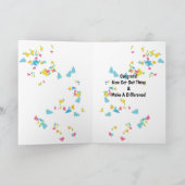 Nu is de wereld je oester Afstuderen gefeliciteerd Bedankkaart (Binnen)