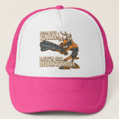 Nu is het eerlijk, laten we gaan jagen! trucker pet (Voorkant)
