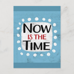 Nu is het tijd Briefkaart