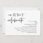 Nu is het tijd om te vieren, Trouwvlucht Kaart (Voorkant)